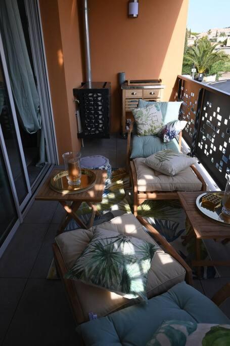 Appartement Carqueiranne Le Port Dış mekan fotoğraf